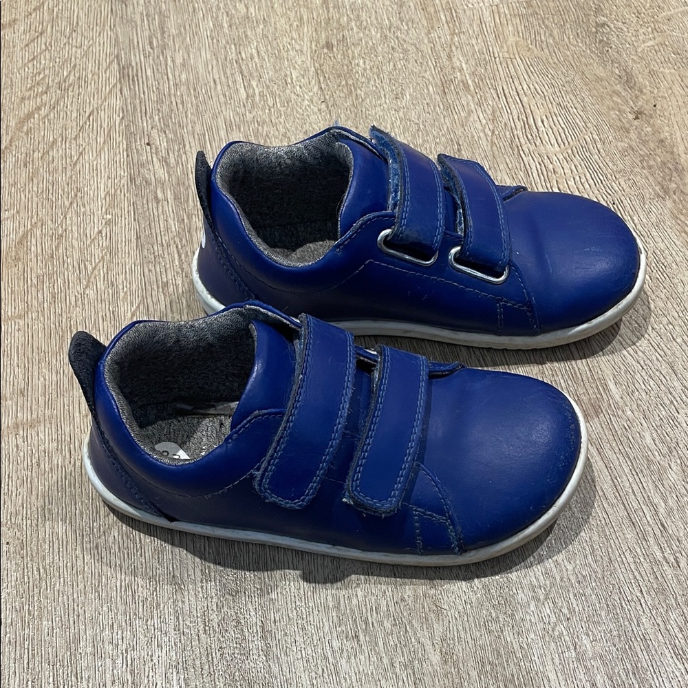Bobux Kids Blue Leather Sneakers